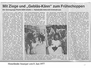 Geschichte des Gebläskärrns