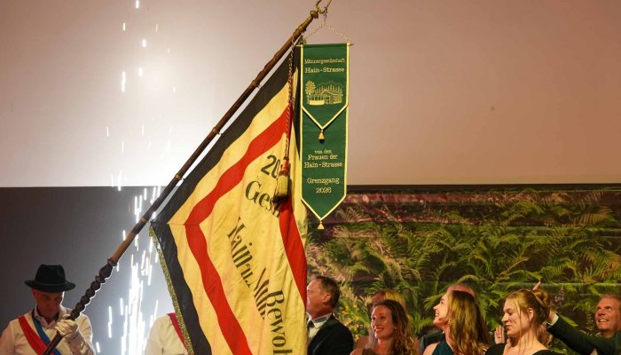 Schleifenüberreichung