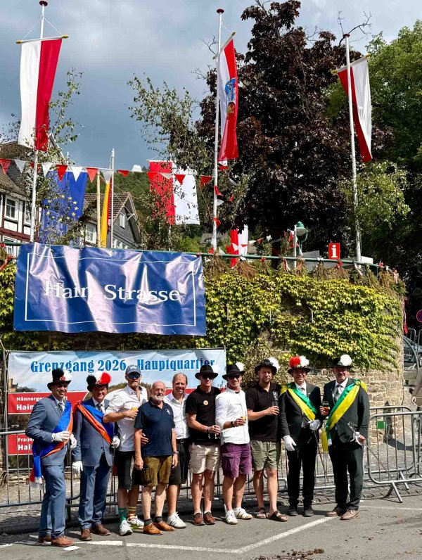 Bilder vom Grenzgang 2026